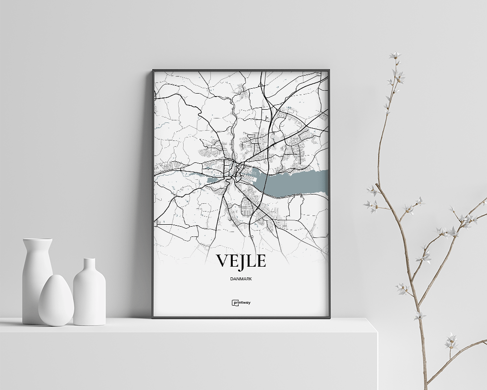 Vejle Plakaten 21 30 Cm  A4