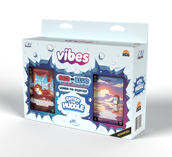 Vibes Tcg: Starter Deck Enter The Huddle: Advanced Red Vs Blue