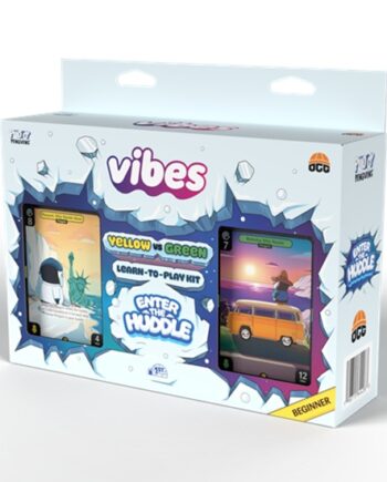 Vibes Tcg: Starter Deck Enter The Huddle: Beginner  Yellow Vs  Green