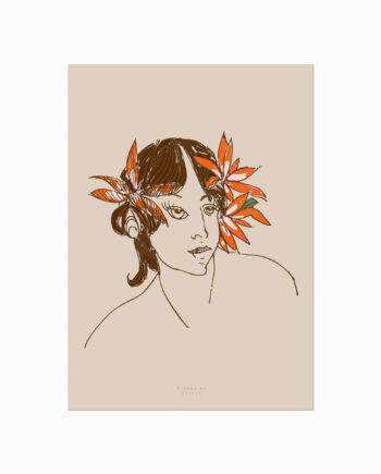 Visage En Fleurs