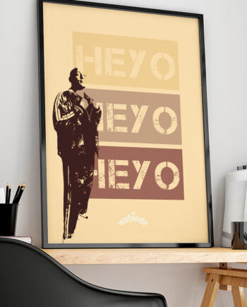 Wafande Plakat Grafisk Heyo Heyo Heyo 21   29    A4  Kr  199 -