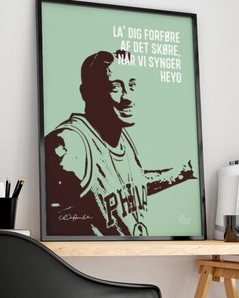 Wafande Plakat Heyo Grøn 21   29    A4  Kr  199 -