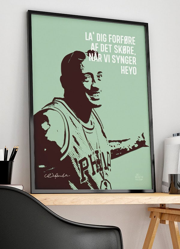 Wafande Plakat Heyo Grøn 21 29 A4 Kr 199 -