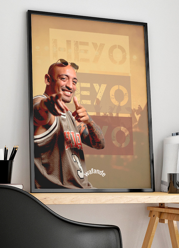 Wafande Plakat Heyo Heyo Heyo 21 29 A4 Kr 199 -