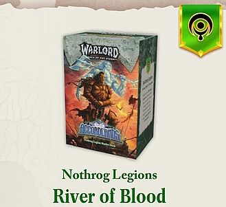 Warlord: Saga Of The Storm Ccg Into The Accordlands: Starter Deck: Nothrog Legions River Of Blood