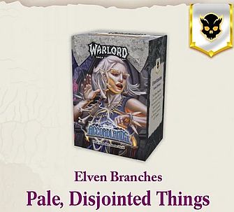 Warlord: Saga Of The Storm Ccg Into The Accordlands: Starter Deck: Elven Branches Pale  Disjointed Things