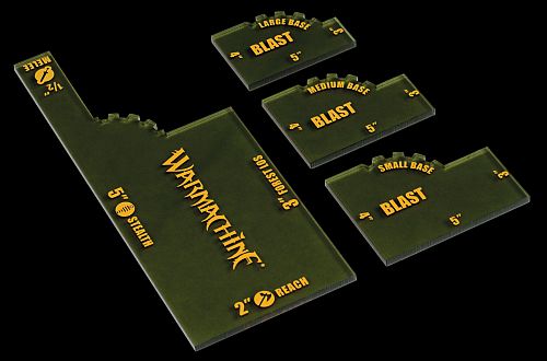 Warmachine Mk Ii: Quick Measuring Set     Pip-91085
