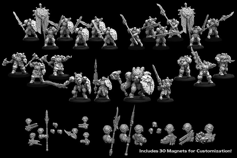 Warmachine  Mkiv  Core Army Starter Box: Cygnar Storm Legion Pip-21000