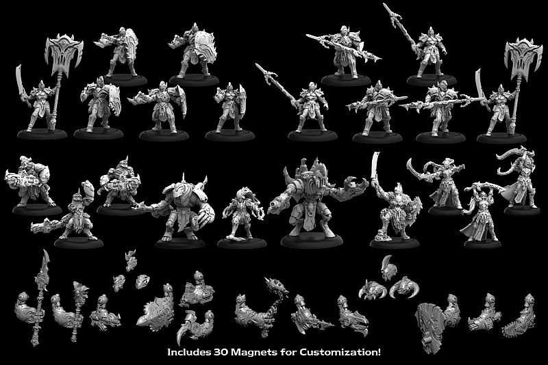 Warmachine  Mkiv  Core Army Starter Box: Orgoth Sea Raiders Pip-22000