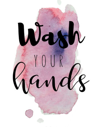 Wash Your Hands Lilla Af Pluma Posters