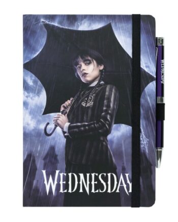 Wednesday Premium A5 Notebook With Pen