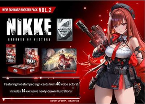 Weiss Schwarz Goddess Of Victory: Nikke Vol Booster Display Box Med 10 Booster Packs