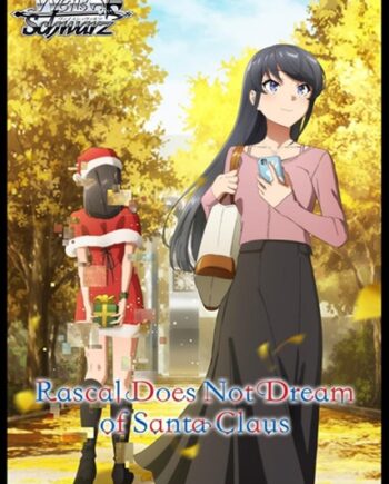 Weiss Schwarz Rascal Does Not Dream Of Santa Claus Booster Display  Box Med 10 Booster Packs