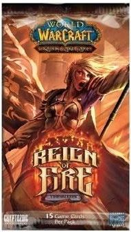 World Of Warcraft Tcg Reign Of Fire Booster Pack Chance For Spectral Tiger