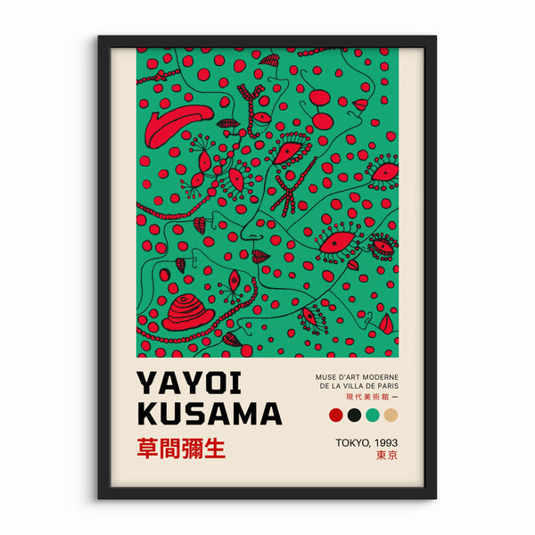Yayoi Kusama Plakat
