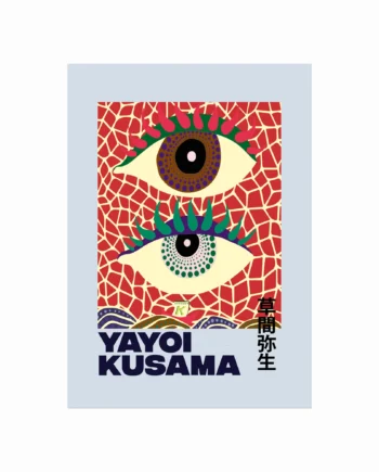 Yayoi Kusama Plakat  Eyes  Blue