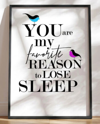 You Are My Favorite Birds Plakat
