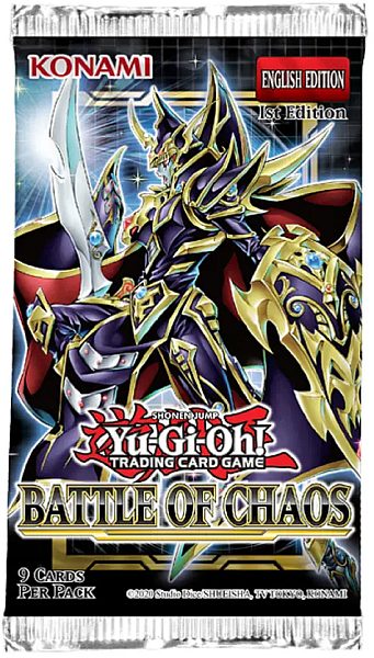Yu-gi-oh  Battle Of Chaos Booster Pakke