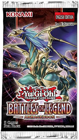 Yu-gi-oh  Booster Pakke Battles Of Legend: Armageddon