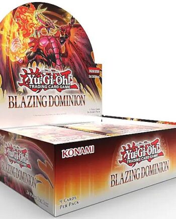 Yu-gi-oh  Booster Pakke Blazing Dominion Booster Display