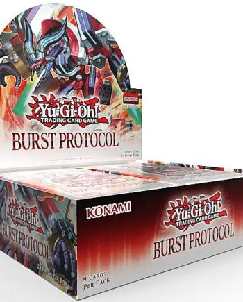 Yu-gi-oh  Booster Pakke Burst Protocol Booster Display Box