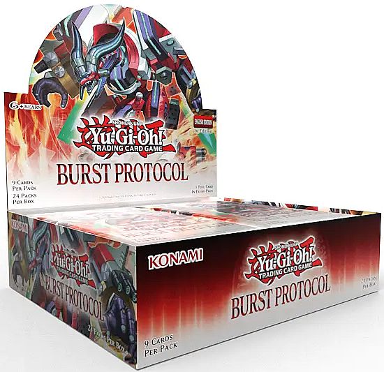 Yu-gi-oh Booster Pakke Burst Protocol Booster Display Box