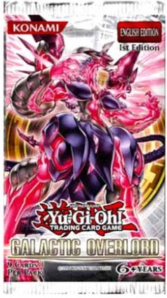 Yu-gi-oh  Booster Pakke Galactic Overlord Booster Pack