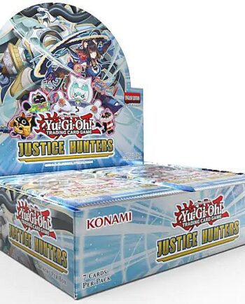 Yu-gi-oh  Booster Pakke Justice Hunters Booster Display Box Med 24 Pakker