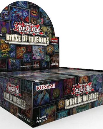 Yu-gi-oh Booster Pakke Maze Of Muertos Booster Display Box
