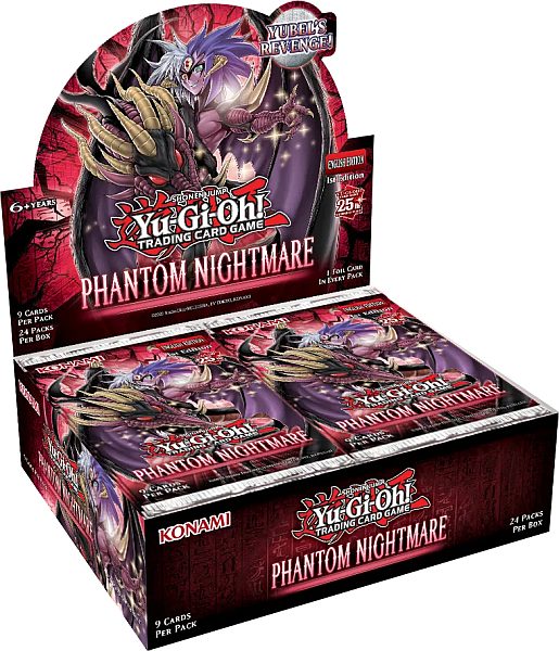 Yu-gi-oh  Booster Pakke Phantom Nightmare Booster Display Box Med 24 Pakker