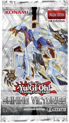 Yu-gi-oh  Booster Pakke Shining Victories