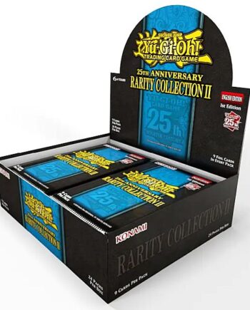Yu-gi-oh  Booster Pakke 25th Anniversary Rarity Collection Ii Booster Display Box Med 24 Pakker
