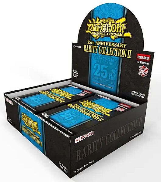 Yu-gi-oh  Booster Pakke 25th Anniversary Rarity Collection Ii Booster Display Box Med 24 Pakker