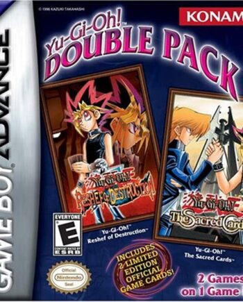 Yu-gi-oh  Double Pack Reshef Of Destruction   The Sacred Cards  Game Boy Advance