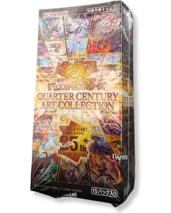 Yu-gi-oh  Ocg Japansk Japanese Art Collection: Quarter Century Edition  25th Anniversary  Booster Display Box Med 15 Pakker