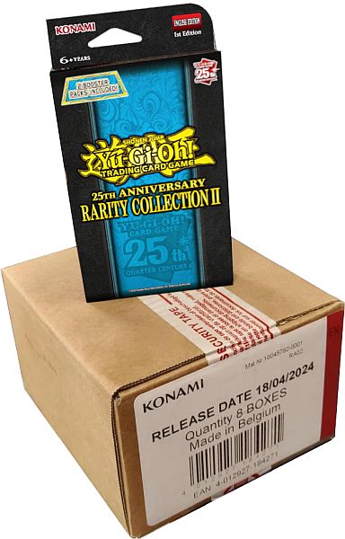 Yu-gi-oh  25th Anniversary Rarity Collection Ii Tuckbox Case