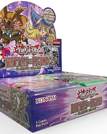 Yugioh Battles Of Legend: Glorious Gallery Booster Display