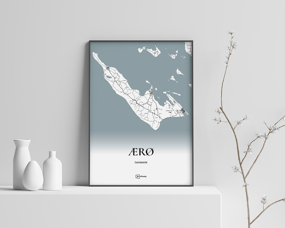 ærø Plakaten 21 30 Cm  A4