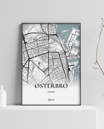 østerbro Plakaten 21 30 Cm  A4