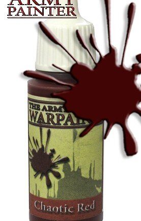 Army Painter Warpaints: Acrylics Chaotic Red Wp1142