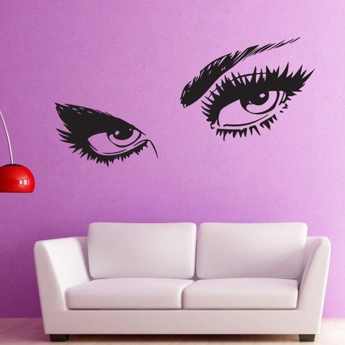 Audrey Hepburn Flotte øjne Wallsticker