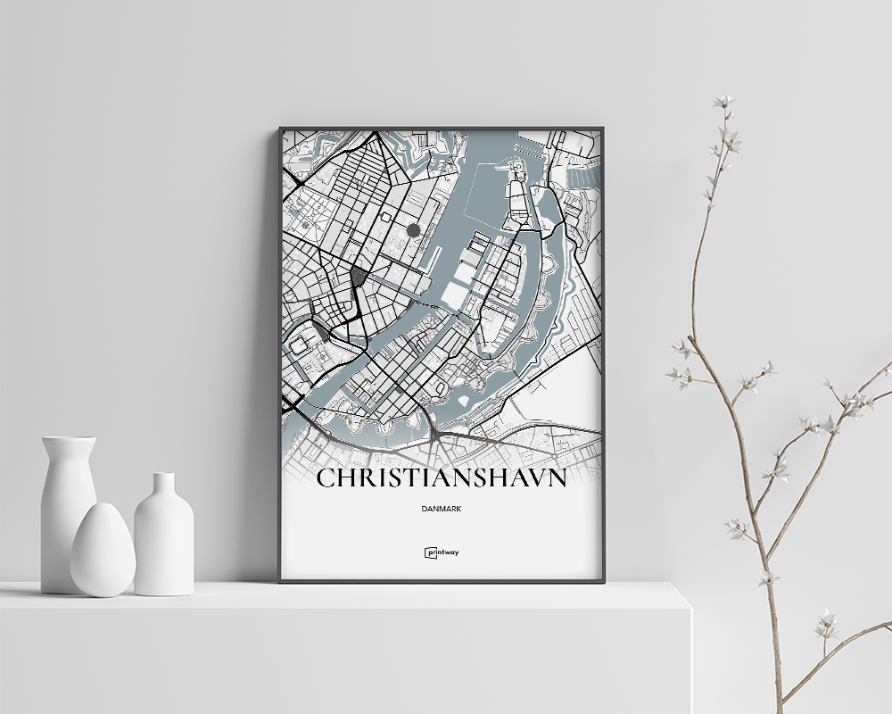 Christianshavn Plakaten 21 30 Cm  A4