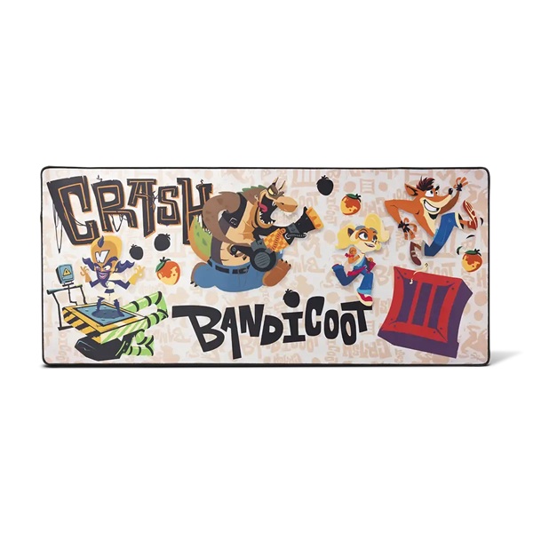 Crash Bandicoot Illustration Musem 195 165 Tte   Mousemat