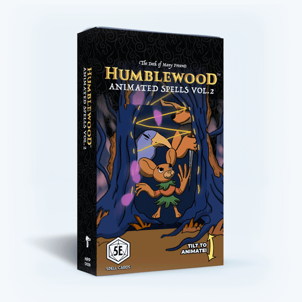 5e Tilbeh 195 184    3rd Party  Humblewood: Animated Spells Volume    The Deck Of Many
