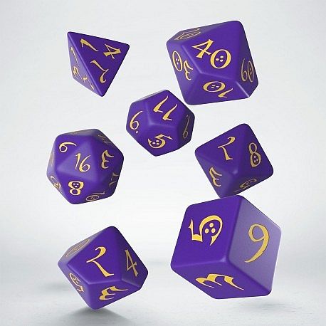 Dice Terninges 195 166     Terninger Classic Rpg Purple With Yellow