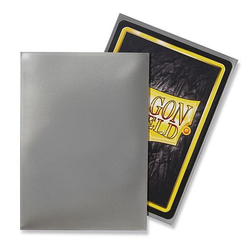 Dragon Shield Deck Protectors Classic: Silver    195 184 Lv  100 Lommer Dragonshield Sleeves  At-10008