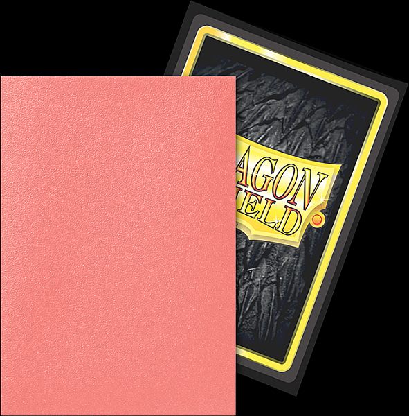 Dragon Shield Small Japanese Size Deck Protectors Matte Dual: Peach 60 Lommer Dragonshield  Yugioh  Sleeves  At-15153