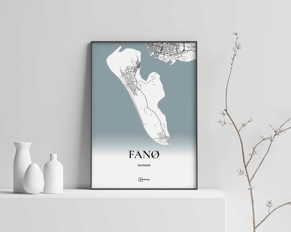 Fanø Plakaten 21 30 Cm  A4