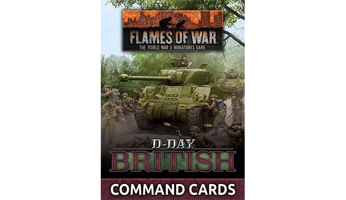 Flames Of War Quot -day British Quot Command Cards 47 Cards