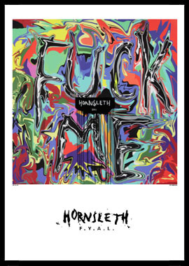 Fuck You Af Hornsleth 230g Fine Art Papir 50x70 Cm
